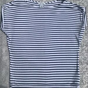 White House Black Market Striped Top Size Medium